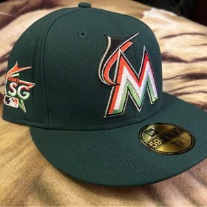 Miami Marlins New Era 59Fifty 7 1/2 ECap City Pink Bottom